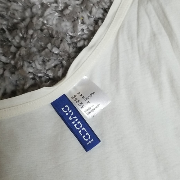 EUC🔥 H&M/Divided USA Flag Tank Top/ A-Shirt - Picture 3 of 4